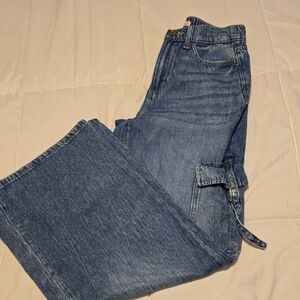 SO Wide Leg Cargo Jeans